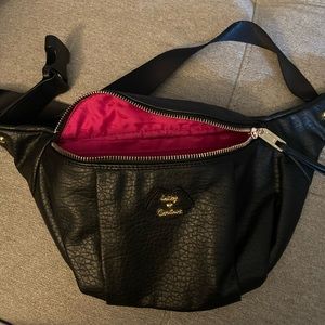 Black Juicy Couture Fanny Pack